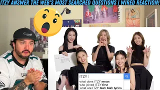 ITZY Answer the Web's Most Searched Questions | WIRED Reaction!