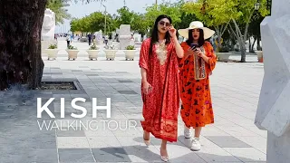 IRAN KISH ISLAND 2023 Walking Tour • The Grand Pier Beach | KishWalk