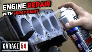 We try TikTok engine repair method (heat resistant paint)
