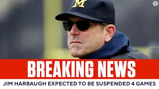 Michigan coach Jim Harbaugh expected to be suspended 4 games, per reports | CBS Sports