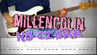 MILLENCOLIN - NO CIGAR | Bass Cover Tutorial (FREE TAB)