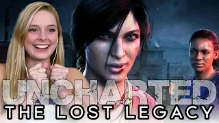 UNCHARTED 4 THE LOST LEGACY TRAILER REACTION & DISCUSSION- NEW STORY CHAPTER