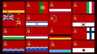 【17言語比較】ソ連国歌同時再生『音量注意』