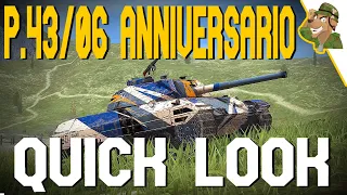 P.43/06 Anniversario | Quick Look | WOTB