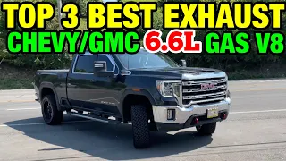 Top 3 BEST EXHAUST Set Ups for CHEVY/GMC 6.6L V8!