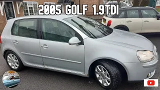 2005 Golf 1.9TDI.