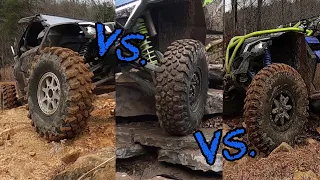 35" UTV tire shootout- Sedona Trail Saw vs. System 3 XC450 vs. XTR370