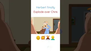 Herbert explode over Chris #viral #shortsfeed #shorts #comedy #familyguy #petergriffin #viral