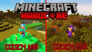 Przeżyłem 150 DNI na świecie Minecraft HARDCORE!