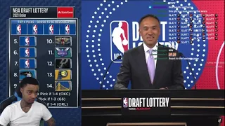 FlightReacts | 2021 NBA Draft Lottery - Top 14 Picks Revealed