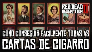 RED DEAD REDEMPTION 2 - COMO CONSEGUIR  TODAS AS CARTAS DE CIGARRO FACILMENTE