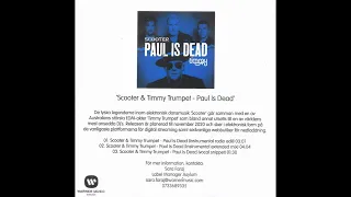 Scooter & Timmy Trumpet - Paul Is Dead (Instrumental Extended Mix) [Official Audio]