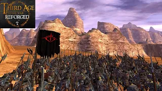 MORDOR DEFEND THE ASH MOUNTAINS (Siege Battle) - Third Age: Total War (Reforged)