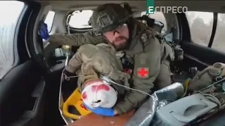 🤍❤️Польські медики-волонтери евакуйовують пораненого воїна ЗСУ