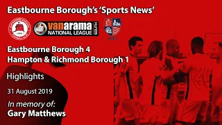 ‘Sports News’: Eastbourne Borough 4 v 1 Hampton & Richmond Borough – National League Highlights