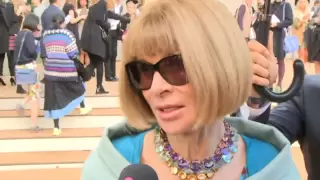 Anna Wintour interview at Burberry show: American Vogue editor on how to feel good about yourself