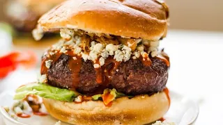 Spicy Blue Cheese Burger Recipe