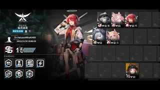 [Arknights] CC#11 Daily Day 10 Max Risk 15 6 OP