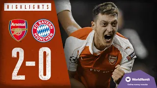 Arsenal 2-0 Bayern Munich | Arsenal Classics | Champions League highlights | 2015