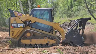 Cat Mulcher Attachment - Walk around and Demo