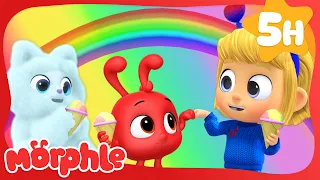 Rainbow Ice Cream Is So Cool! 🍦🌈 | Morphle's Family | My Magic Pet Morphle | Kids Cartoons