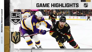 Kings @ Golden Knights 1/7 | NHL Highlights 2023