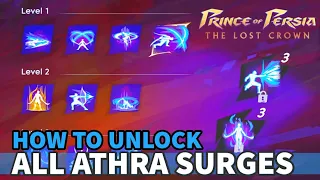 Prince of Persia The Lost Crown - Unlock All Athra Surges (Warrior Within Trophy Guide)