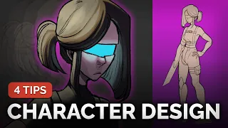 How to DESIGN A CHARACTER | Tutorial & Speedpaint