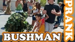 LAS VEGAS BUSHMAN SCARE PRANK #238 Feat. @BikerAtlas | Ryan Lewis Pranks