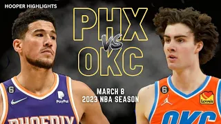 Phoenix Suns vs Oklahoma City Thunder Full Game Highlights | Mar 8 | 2023 NBA Season