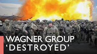 ‘Destroyed’ Wagner group to leave Bakhmut due to ‘heavy losses’ of troops