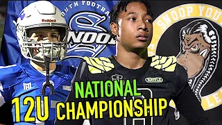 🔥🔥 12U OG Ducks vs LA Rams || Snoop Dogg Youth Football League | National Championship Game