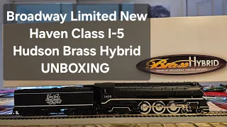 Broadway Limited Brass Hybrid Streamlined New Haven I-5 4-6-4 Hudson UNBOXING. Review 4
