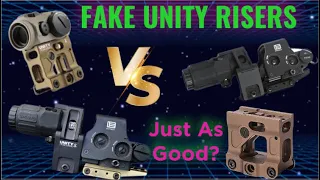 Chinese UNITY Riser/Magnifier Mounts - Are You Just Paying For A Name?
