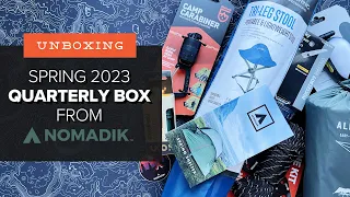 This Should Have You Covered | Unboxing the QUARTERLY Box from Nomadik - Spring 2023