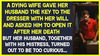 Dying wife gave her husband a key to the dresser with her will and asked to open it after her death