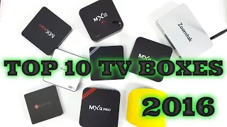 TOP 10 TV BOXES of 2016