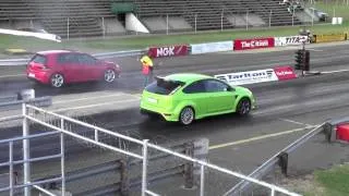 Golf R vs Focus RS run 3