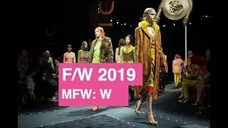 Versace Fall/Winter 2019 Women's Runway Show | Global Fashion News