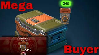 Tanki Online - Mega Buyer 🤑 || Big opening 240 UT Containers