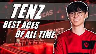 The Most Surprising TENZ ACES Moments in Valorant History !