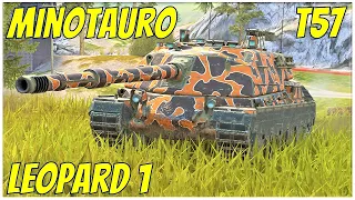 Minotauro, Leopard 1 & T57 Heavy ● WoT Blitz