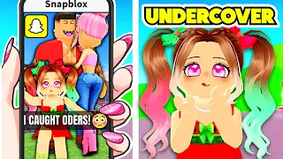 Spying on ODERS as a CUTE BABY in Roblox SNAPCHAT..
