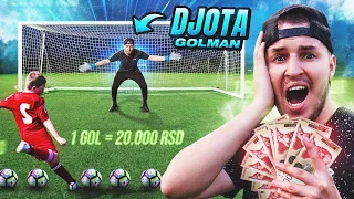 DAJ MI GOL = OSVOJI 20.000 DINARA