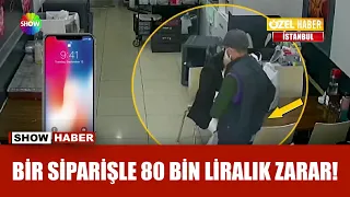 Yemek siparişi oyunuyla hırsızlık!