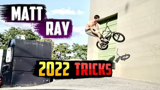 MATT RAY INSTAGRAM COMPILATION BMX TRICKS 2022