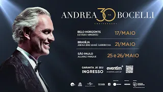 ANDREA BOCELLI TOUR BRASIL | 25 DE MAIO DE 2024 | ALLIANZ PARQUE • SÃO PAULO