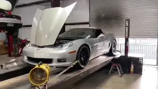 2013 C6 Z06 Dyno BTR Stage 3 Cam, ARH Headers/Catless Xpipe, TSP Ported/Polished Heads, NPP Exhaust