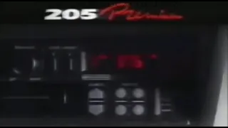 Pub Peugeot 205 Premium (Les 205 exclusives)