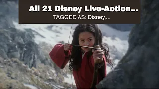 All 21 Disney Live-Action Remakes Ranked